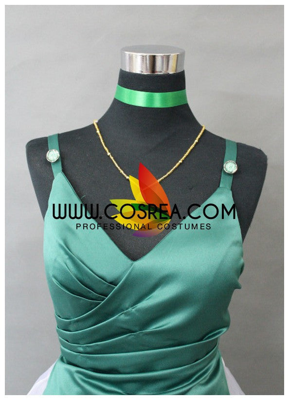 Cosrea P-T Sailormoon Princess Neptune Dark Green Cosplay Costume