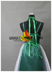 Cosrea P-T Sailormoon Princess Neptune Dark Green Cosplay Costume