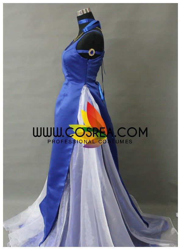 Cosrea P-T Sailormoon Princess Uranus Satin Cosplay Costume