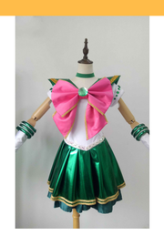 Cosrea P-T Sailormoon Sailor Jupiter PU Leather Musical Cosplay Costume