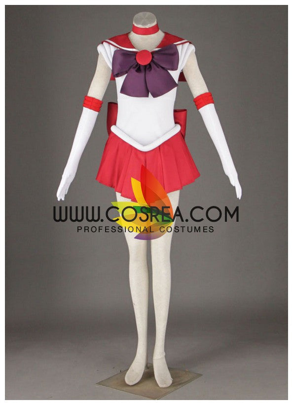 Cosrea P-T Sailormoon Sailor Mars Rei Hino Cosplay Costume