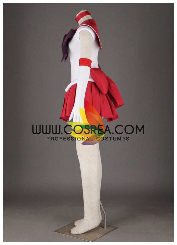 Cosrea P-T Sailormoon Sailor Mars Rei Hino Cosplay Costume