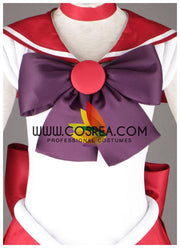 Cosrea P-T Sailormoon Sailor Mars Rei Hino Cosplay Costume