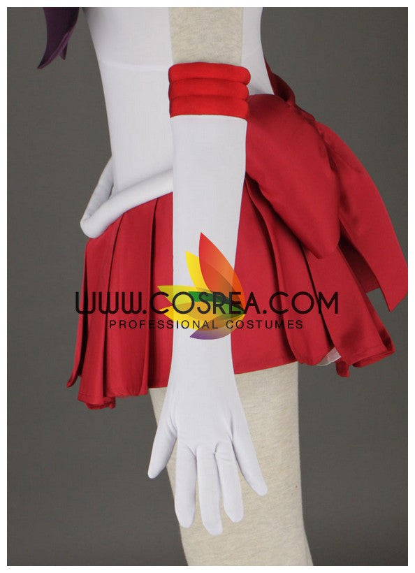 Cosrea P-T Sailormoon Sailor Mars Rei Hino Cosplay Costume