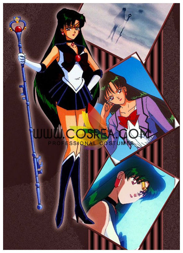 Cosrea P-T Sailormoon Sailor Pluto Setsuna Meioh Cosplay Costume