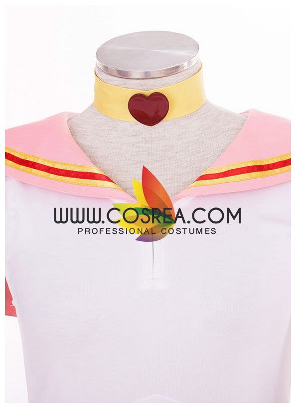 Cosrea P-T Sailormoon Super S Sailor Chibi Moon Chibiusa Cosplay Costume