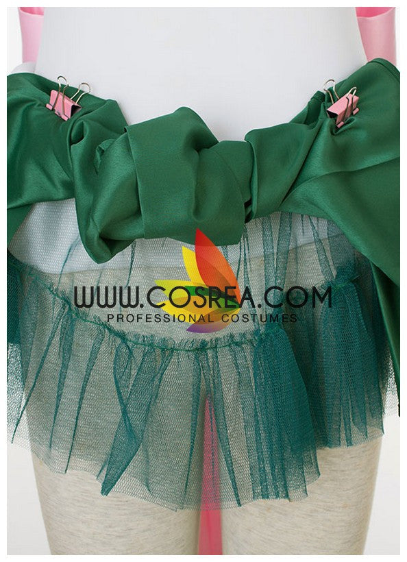 Cosrea P-T Sailormoon Super S Sailor Jupiter Makoto Kino Cosplay Costume