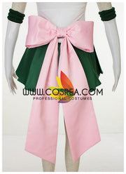 Cosrea P-T Sailormoon Super S Sailor Jupiter Makoto Kino Cosplay Costume