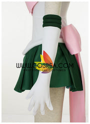 Cosrea P-T Sailormoon Super S Sailor Jupiter Makoto Kino Cosplay Costume