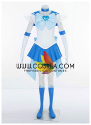Cosrea P-T Sailormoon Super S Sailor Mercury Ami Mizuno Cosplay Costume