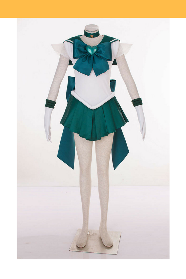 Cosrea P-T Sailormoon Super S Sailor Neptune Michiru Kaioh Cosplay Costume