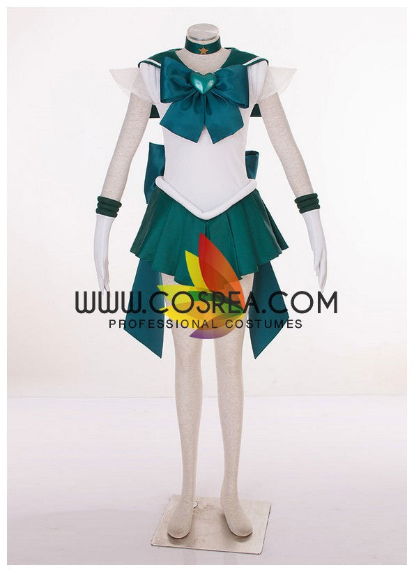 Cosrea P-T Sailormoon Super S Sailor Neptune Michiru Kaioh Cosplay Costume