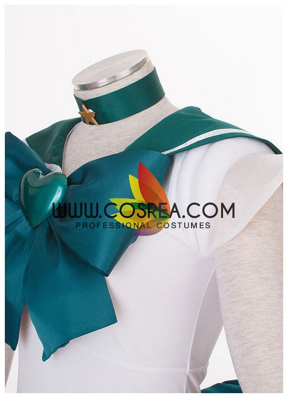 Cosrea P-T Sailormoon Super S Sailor Neptune Michiru Kaioh Cosplay Costume