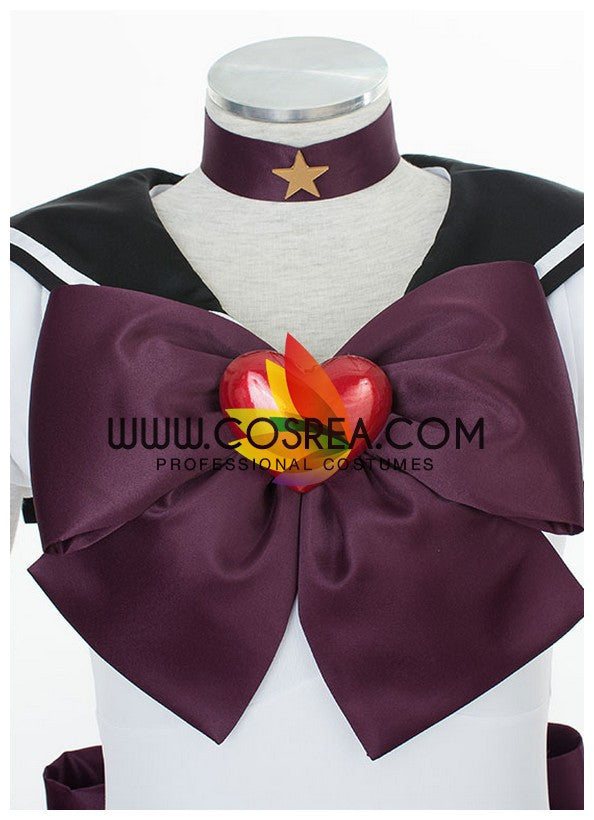 Cosrea P-T Sailormoon Super S Sailor Pluto Setsuna Cosplay Costume