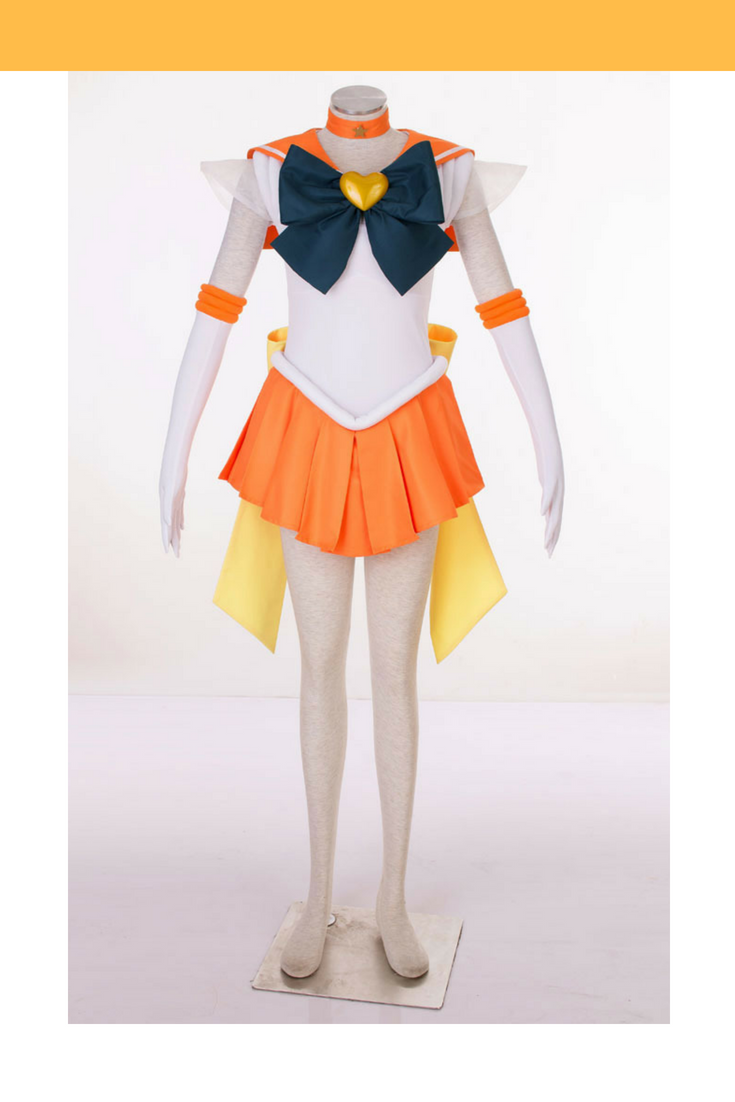 Cosrea P-T Sailormoon Super S Sailor Venus Minako Aino Cosplay Costume