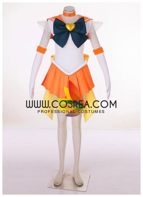 Cosrea P-T Sailormoon Super S Sailor Venus Minako Aino Cosplay Costume