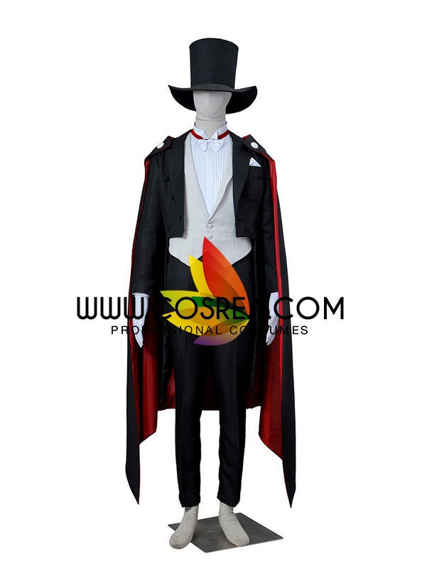 Cosrea P-T Sailormoon Tuxedo Mask Cosplay Costume
