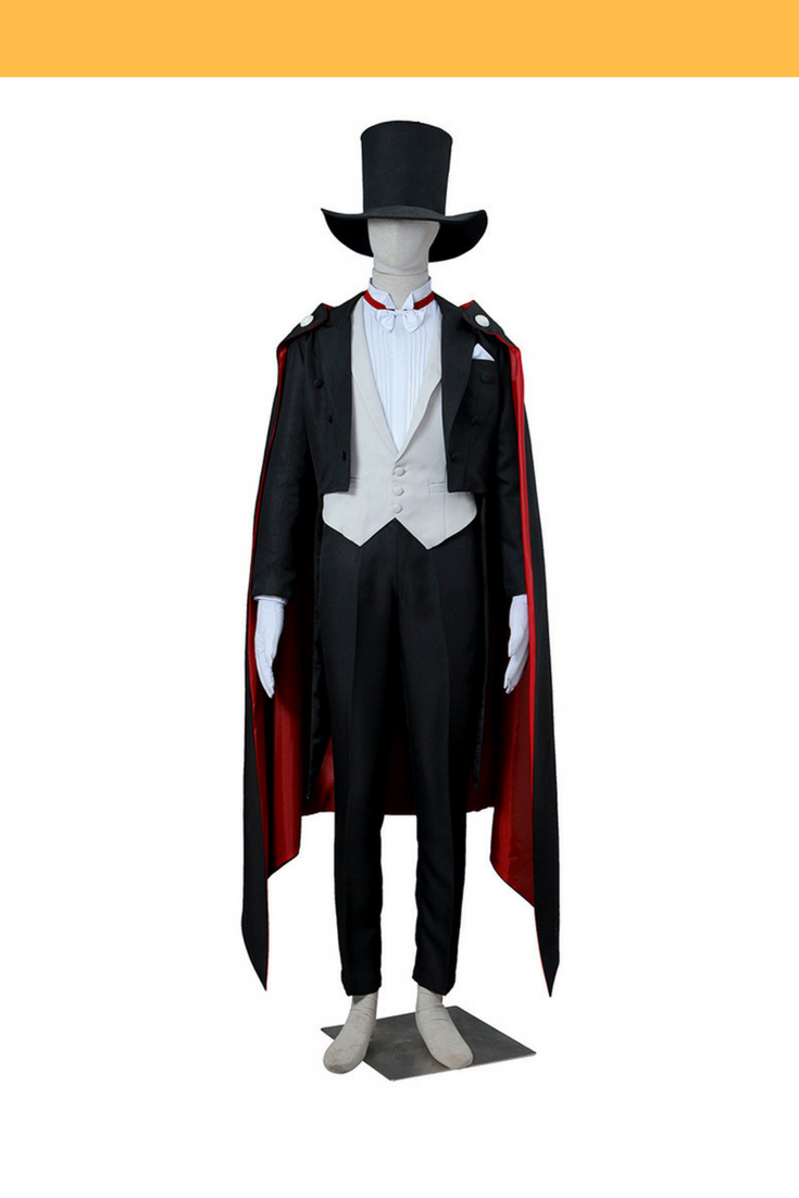 Cosrea P-T Sailormoon Tuxedo Mask Cosplay Costume