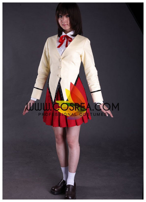 Cosrea P-T School Rumble Yagami Academy Female Winter Cosplay Costume