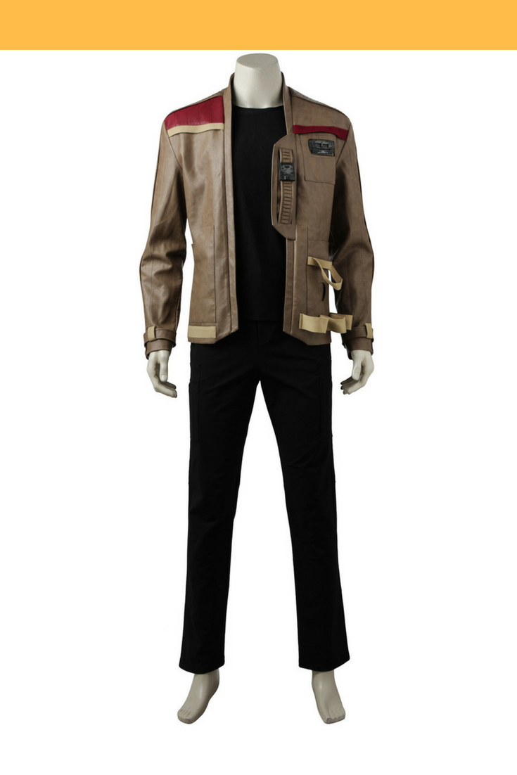 Cosrea P-T Star Wars Finn The Last Jedi Cosplay Costume