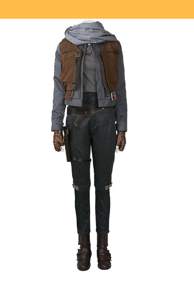 Cosrea P-T Star Wars Jyn Erso Rogue One Cosplay Costume