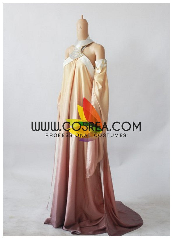 Padme Rainbow Lake Dress Amidala Star Wars Costume Cosplay