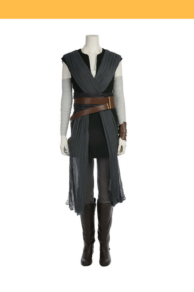 Cosrea P-T Star Wars Rey The Last Jedi Cosplay Costume