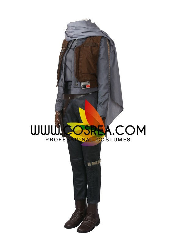 Cosrea P-T Star Wars Rogue One Jyn Erso Cosplay Costume