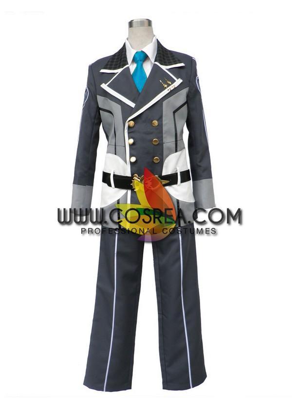 Cosrea P-T Starry Sky Seigetsu Academy Male Uniform With Blue Tie Cosplay Costume