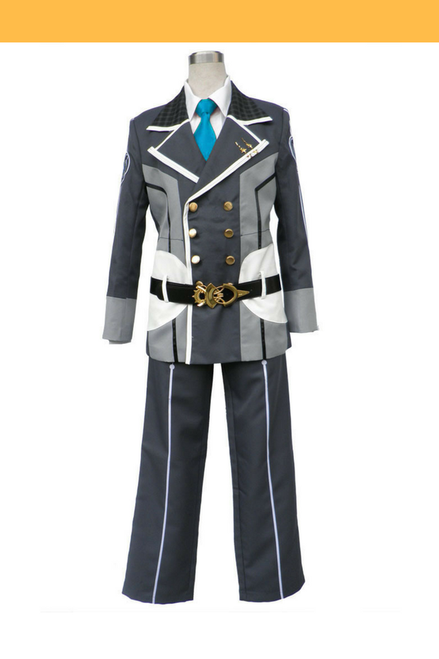 Cosrea P-T Starry Sky Seigetsu Academy Male Uniform With Blue Tie Cosplay Costume