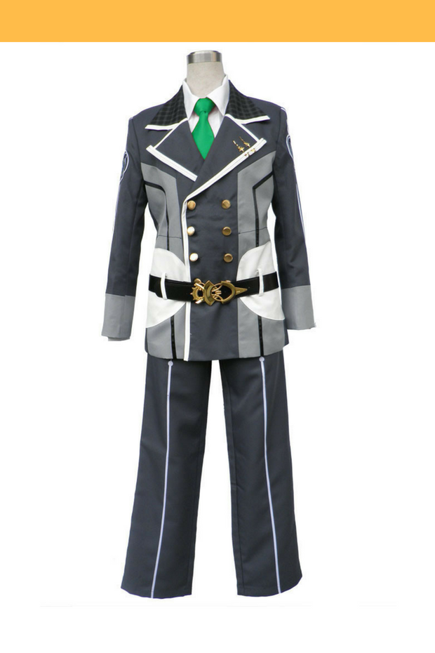 Cosrea P-T Starry Sky Seigetsu Academy Male Uniform With Green Tie Cosplay Costume