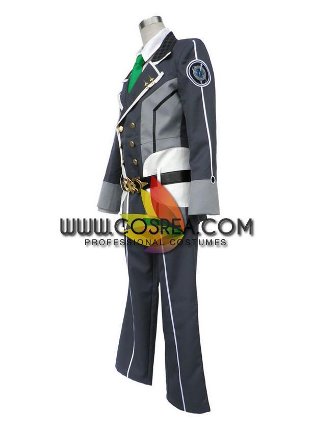 Cosrea P-T Starry Sky Seigetsu Academy Male Uniform With Green Tie Cosplay Costume