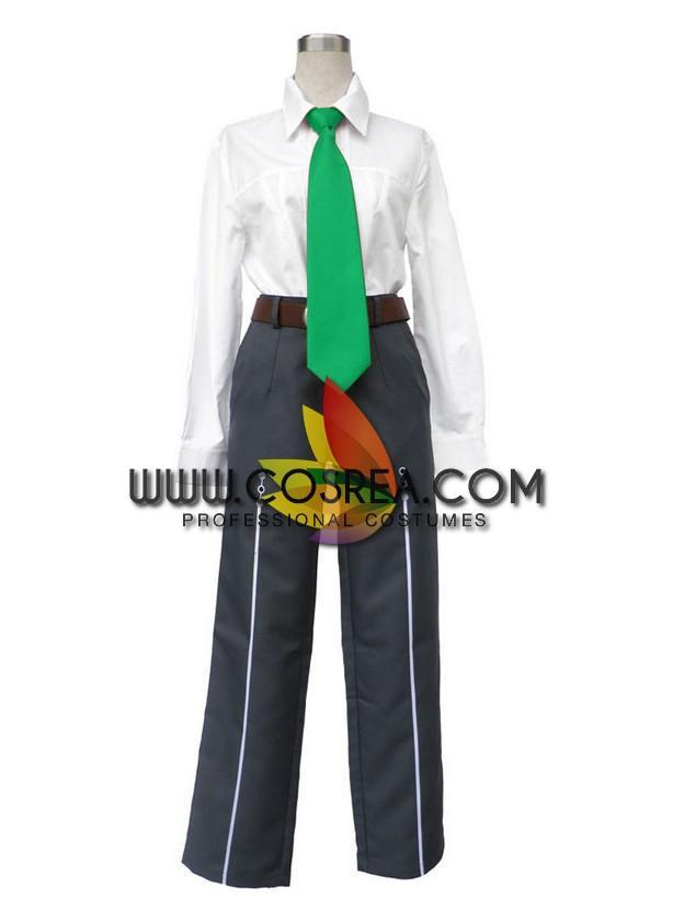 Cosrea P-T Starry Sky Seigetsu Academy Male Uniform With Green Tie Cosplay Costume