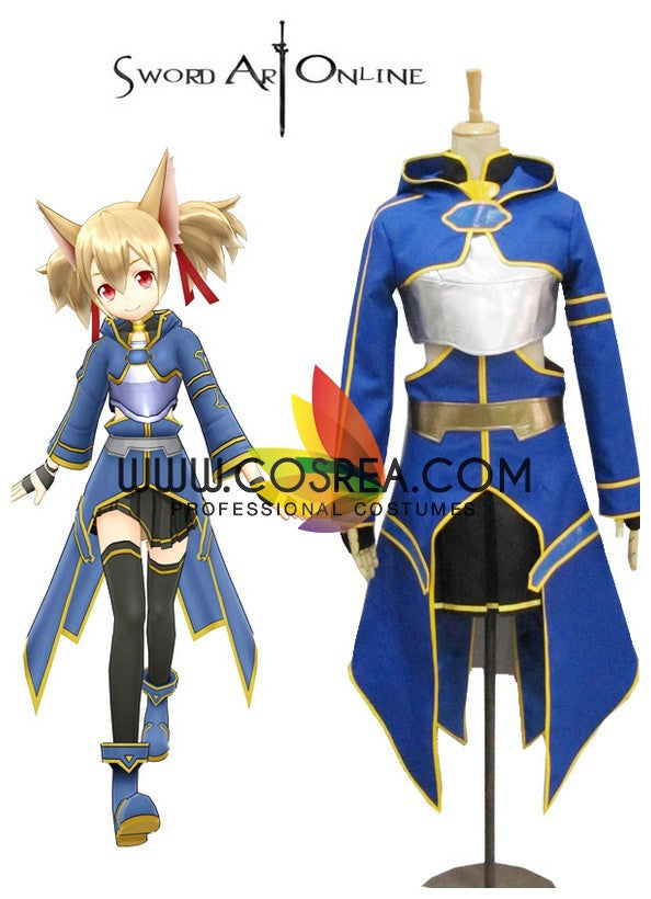 Cosrea P-T Sword Art Online ALO Silica Cosplay Costume