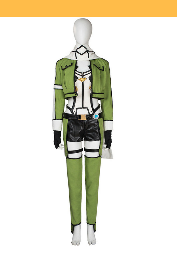 Cosrea P-T Sword Art Online Sinon Cosplay Costume