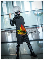 Cosrea P-T Tokyo Ghoul Ken Kaneki PU Leather Complete Cosplay Costume