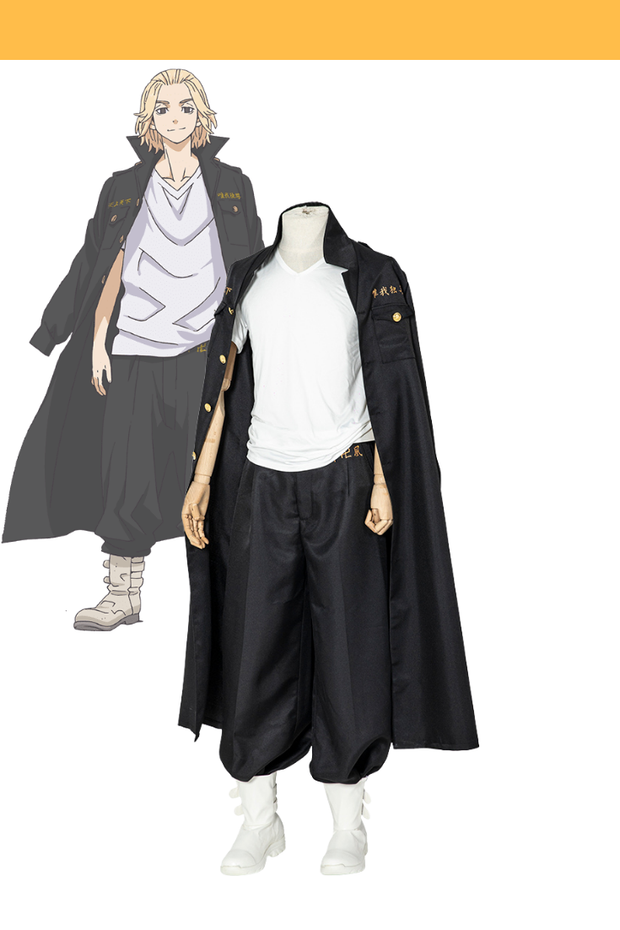 Cosrea P-T Tokyo Revengers Manjiro Sano Cosplay Costume