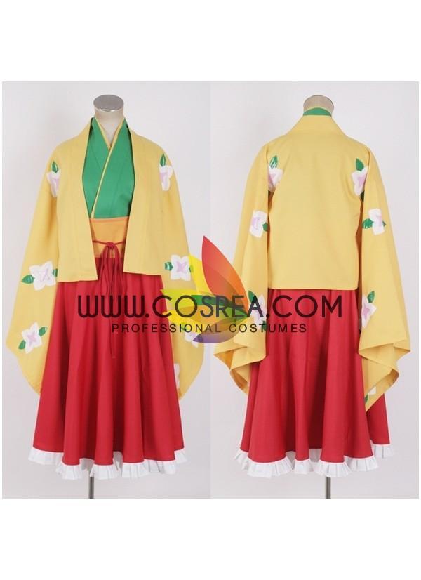 Touhou Project Hieda no Akyuu Cosplay Costume