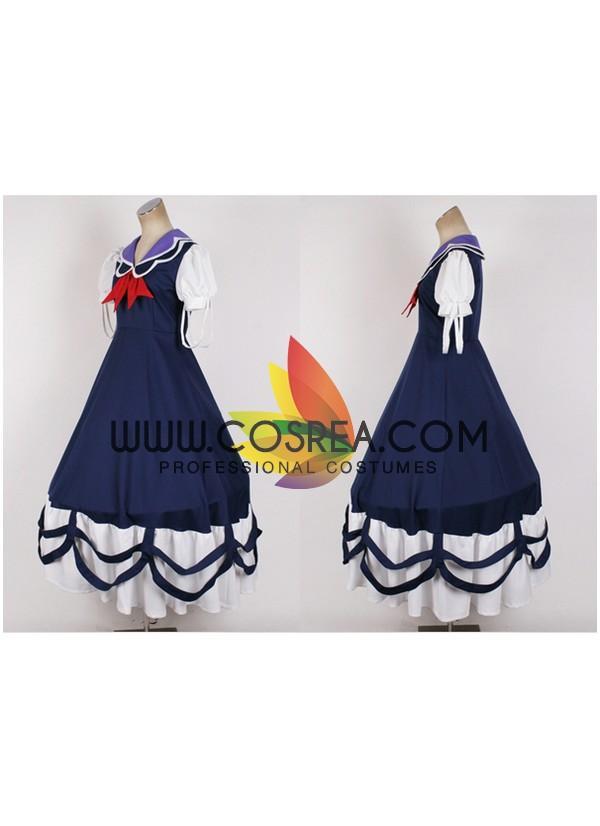 Touhou Project Imperishable Night Keine Blue Version Cosplay Costume