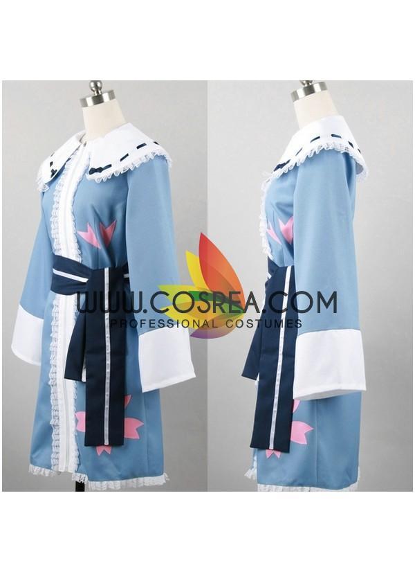 Touhou Project Imperishable Night Yuyuko Saigyouzi Cosplay Costume