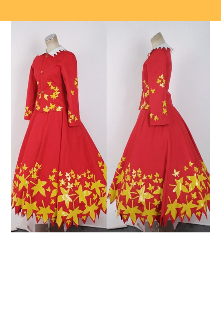 Touhou Project Mountain of Faith Aki Shizuha Cosplay Costume