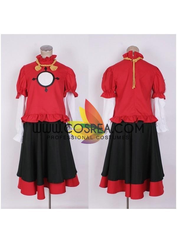Touhou Project Mountain of Faith Yasaka Kanako Cosplay Costume