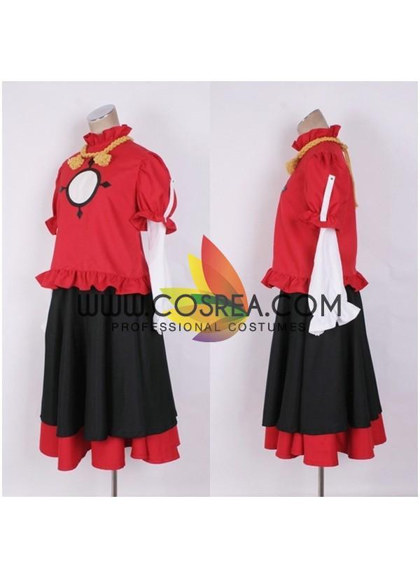 Touhou Project Mountain of Faith Yasaka Kanako Cosplay Costume