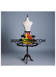 Cosrea Petticoat & Skirt Hoop Black 3 Tier Bird Cage Petticoat