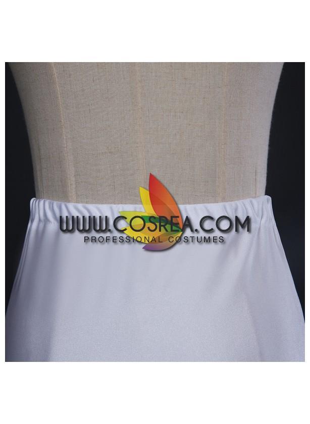 Cosrea Petticoat & Skirt Hoop White 2 Tier Even Length Mermaid Tail Petticoat