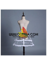 Cosrea Petticoat & Skirt Hoop White 3 Tier Bird Cage Petticoat