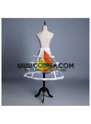 Cosrea Petticoat & Skirt Hoop White 4 Tier Bird Cage Petticoat