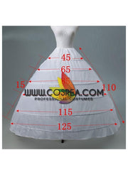 Cosrea Petticoat & Skirt Hoop White 6 Tier Wedding Use Petticoat