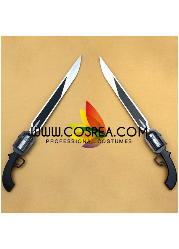 Cosrea prop Attack On Titan Double Blade Cosplay Prop