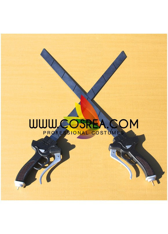 3d maneuver gear cosplay Attack on Titan Three Dimensional Maneuver Gear Cosplay Prop